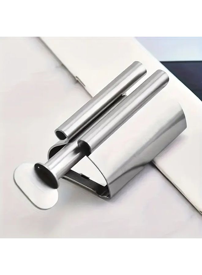 3pcs Stainless Steel Toothpaste Tube Squeezer Rust Resistant Easy Grip Holder - Image 5