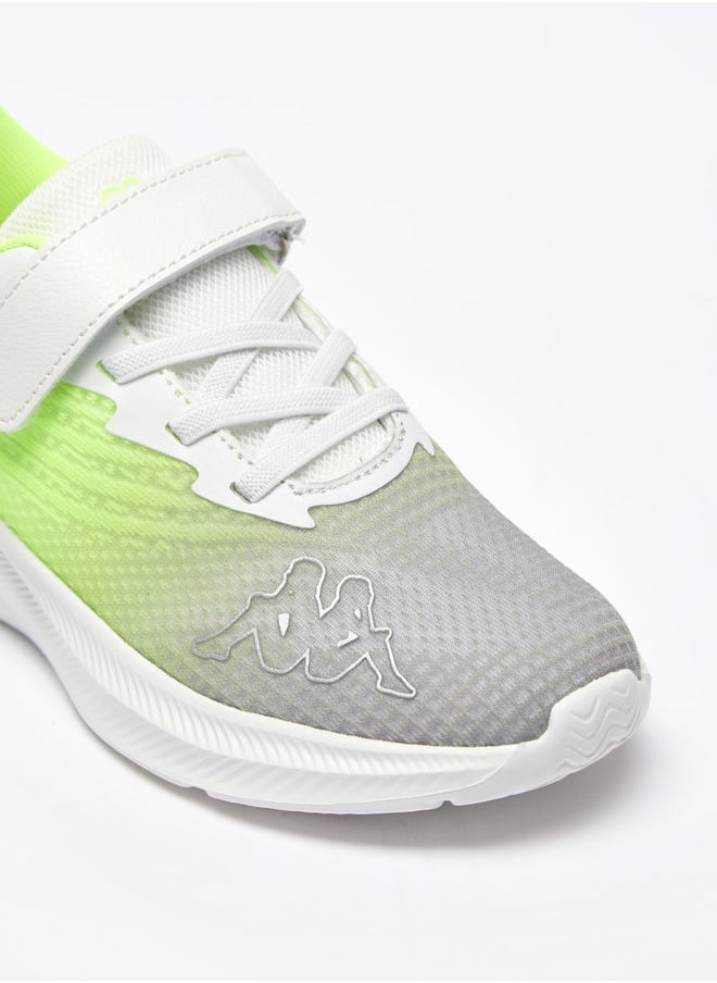 Kappa - Boys' Colourblocked Sports Shoes with Hook and Loop Closure - Image 1