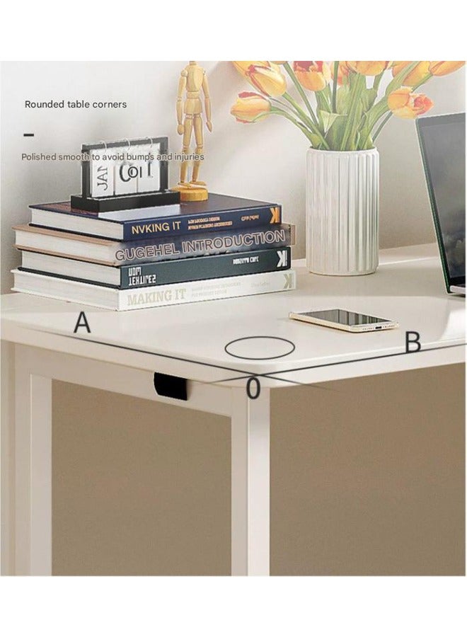 NKX Mobile Foldable Laptop Table Small Standing Desk Rolling Computer table 80*58*75 - Image 2