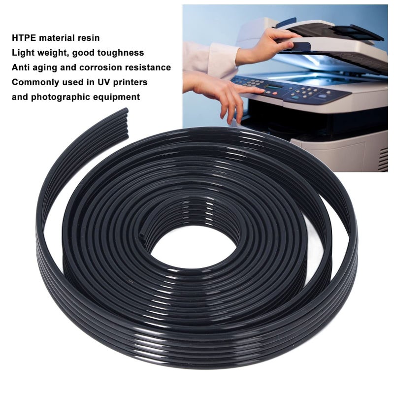 Anti Aging HTPE Resin Printer Ink Tube 6 Lines Black Ink Pipe Replacement - Image 3