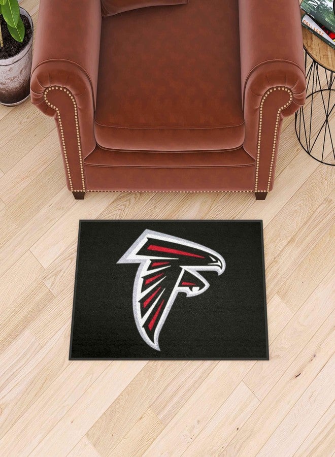 FANMATS NFL Atlanta Falcons Nylon Face Starter Rug , 19"x30" - Image 2
