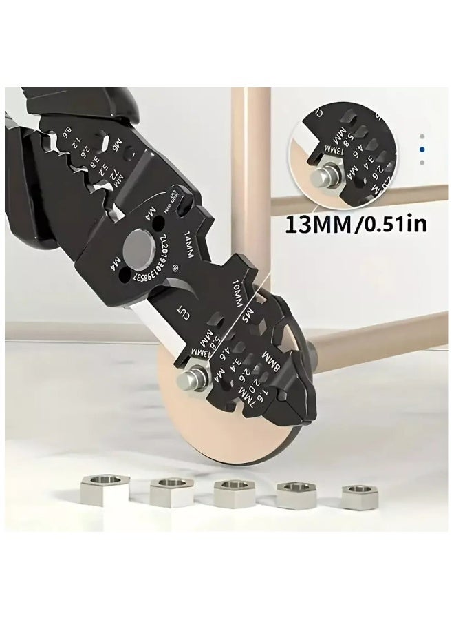 25-in-1 Multifunctional Wire Stripping Pliers – Adjustable Cable Cutter Crimping Tool for Electricians & DIY - Image 5