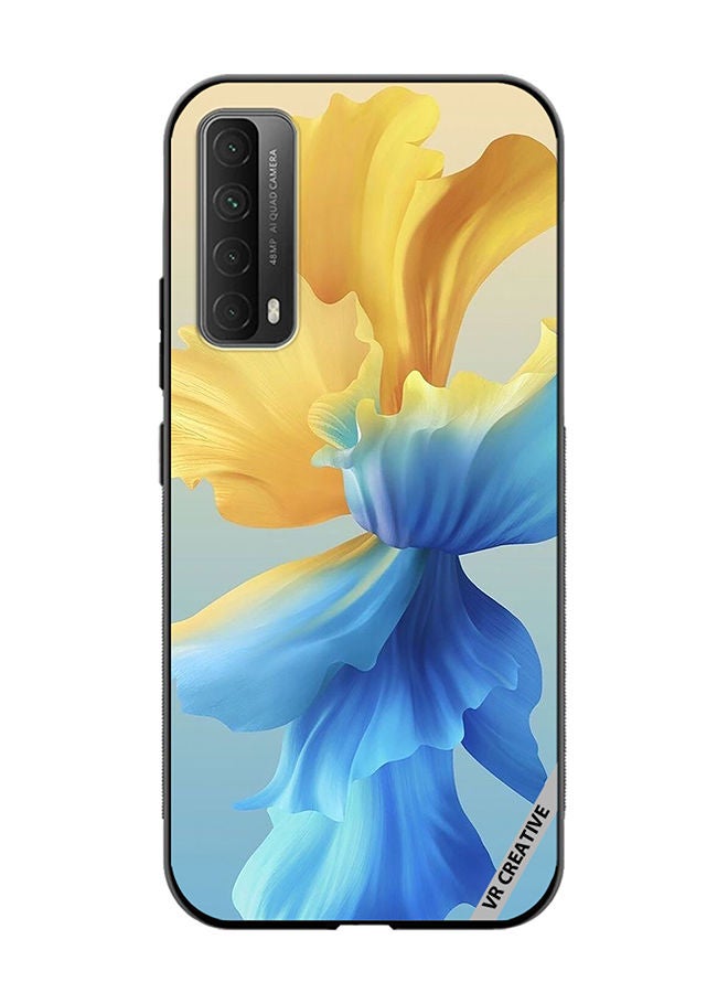 VR CREATIVE Protective Case Cover For Huawei Y7a Flower Design Multicolour - Image 1