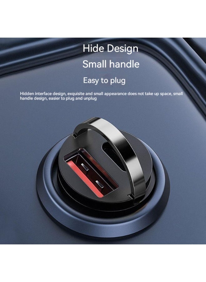 Invisible Car Charger Super Fast Charge Fashion Trend Beautiful 12-24V Cars And Vans Universal - Image 4