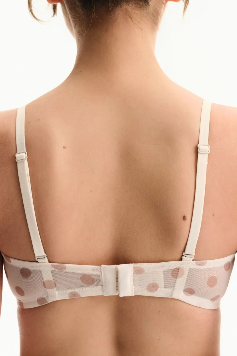 Penti PENTI Lotus Mesh Polka Dot Padded Bra