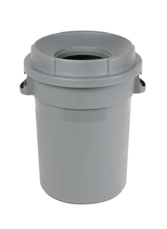 Generic - Mobile Round Garbage Bin | Functional Storage & Trash Disposal Container | Durable Plastic | Easily Maneuverable With 360 Degree Swivel Wheels | Suitable For Indoor & Outdoor Settings | 120 Liters - Image 1