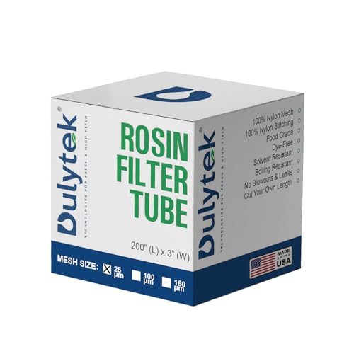 Dulytek Nylon Filter Tube/Sleeve, 25 Micron, 3" x 200" Roll, Dye-Free, Food-Grade, Tailor To Fit Length As You Wish - Image 2