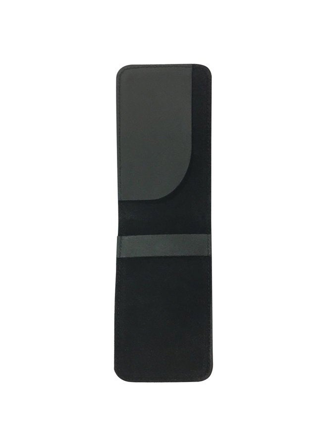 Boston Leather Memo Pad Cover & Holder, 3.5-Inch X 5.5-Inch Pocket Notebook Cover Only black - Image 3