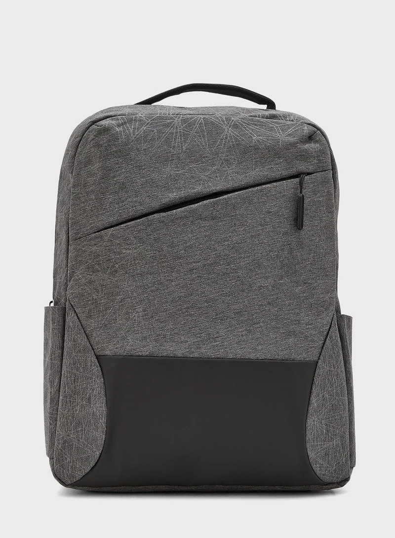 Robert Wood Essential Padded Office Laptop Backpack