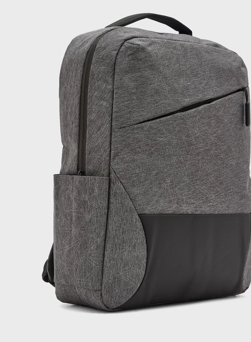 Robert Wood Essential Padded Office Laptop Backpack