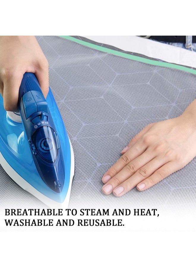 SUNSAR 7pcs Mesh Ironing Cloth, 40 x 60cm Protective Ironing Scorched Mesh, Ironing Heat Resistant Ironing Pad, Ironing Protective Pad to avoid ironing damage and clothes glowing, random color - Image 5