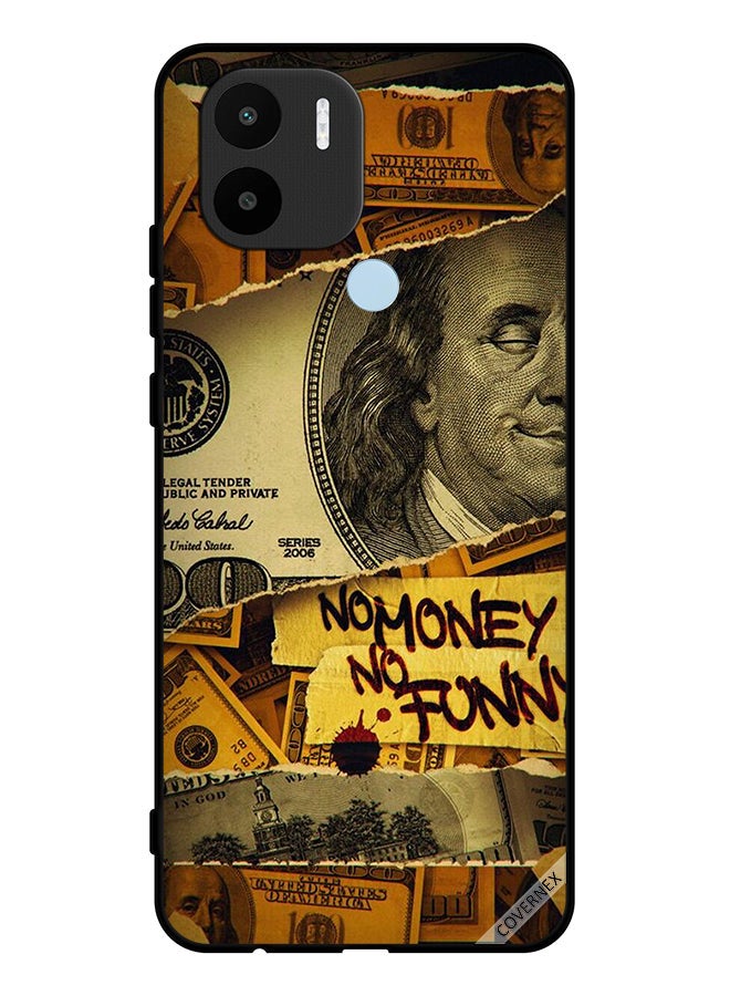 Covernex Protective Case Cover For Xiaomi Redmi A1 Plus Money No Funny - Image 1