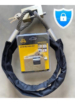 King Motorcycle 1 Meter 16 mm Uncut Steel Rope Motorcycle Lashing Rope Motorcycle Chain with Sheath 
