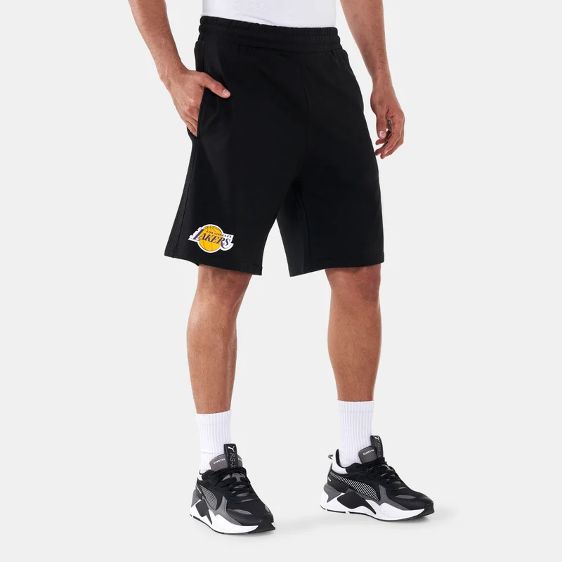 NEW ERA Men's NBA LA Lakers Team Logo Shorts