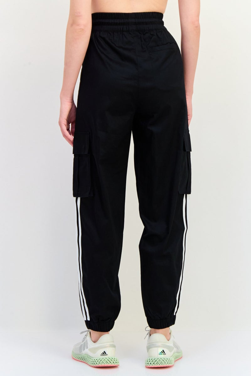 adidas Originals Women Sportswear Fit Outdoor Sweatpants, Black  - Image 2