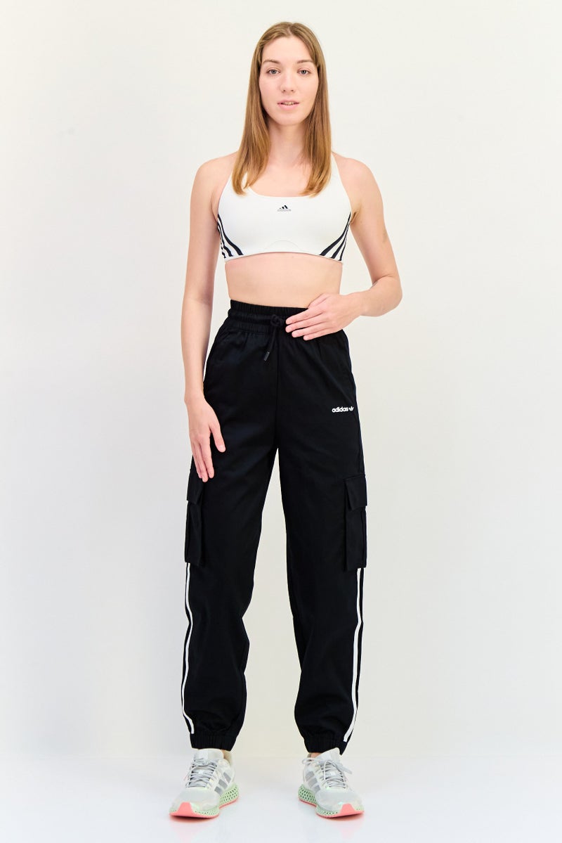 adidas Originals Women Sportswear Fit Outdoor Sweatpants, Black  - Image 4