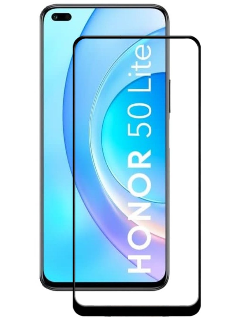 ACLIX Antistatic ESD Dustproof Premium Quality High Definition Tempered Glass Screen Protector Designed For Honor 50 Lite - Image 1