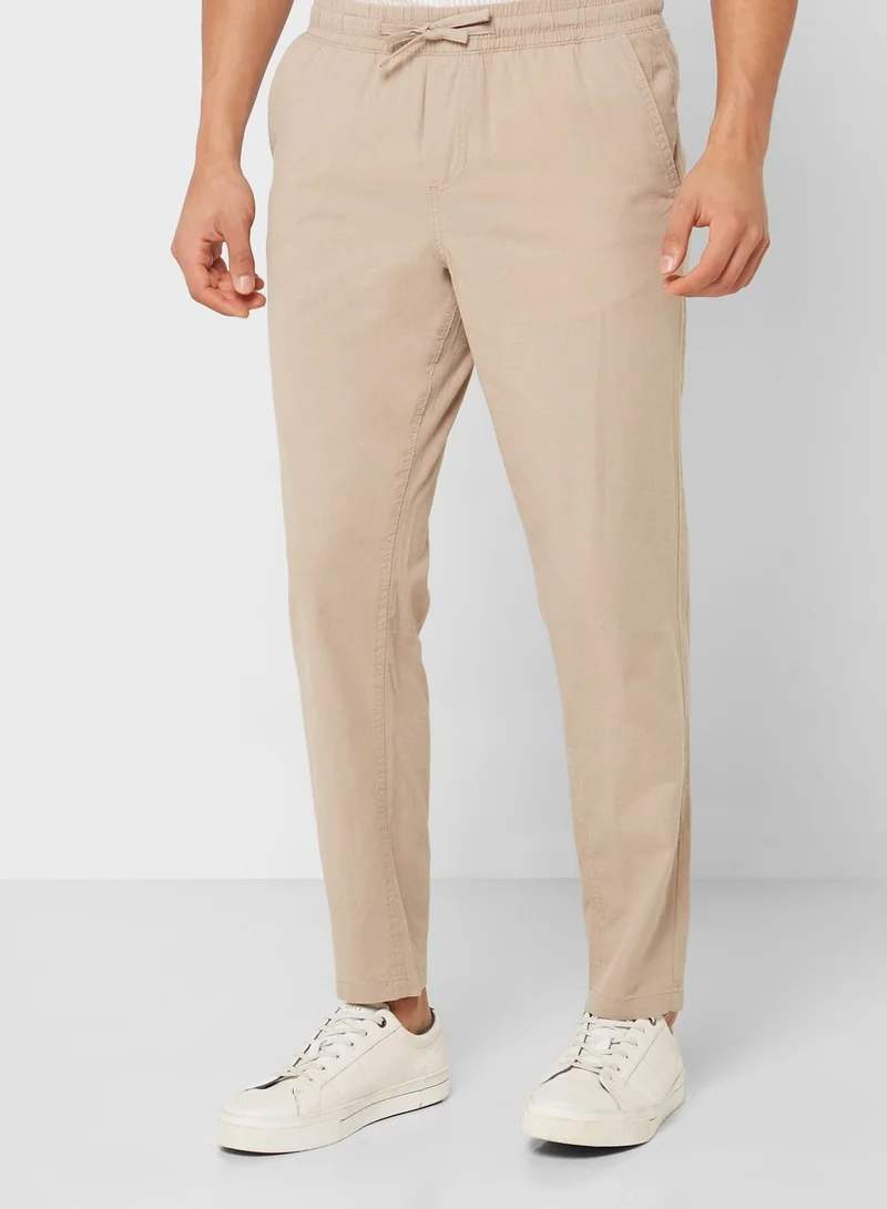 JACK & JONES Jpstace JJ breeze Linen Sweatpants