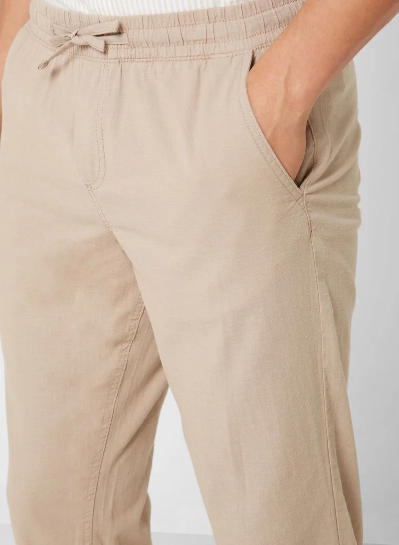 JACK & JONES Jpstace JJ breeze Linen Sweatpants