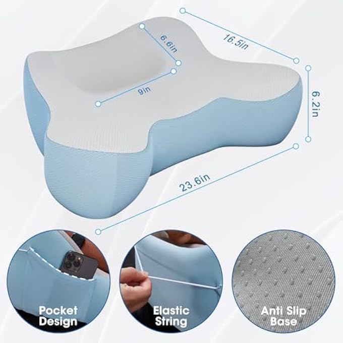 rayihni LAP DESK, LAP DESK FOR LAPTOP WITH CUSHION, LAPTOP DESK, LAPTOP STAND FOR BED, COMPUTER STAND TABLE WORKSTATION FOR BED SOFA COUCH OR TRAVEL - Image 2