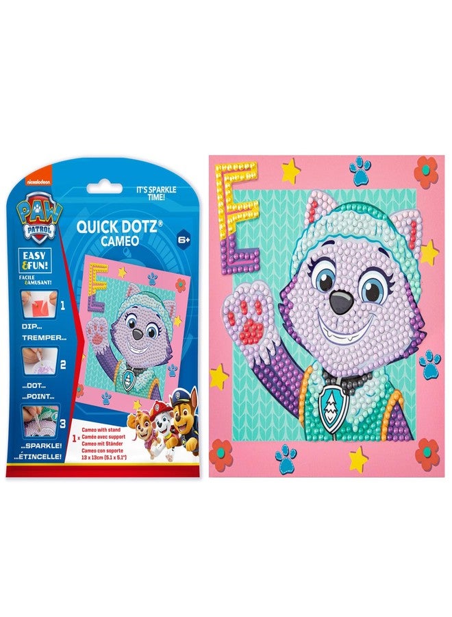 DIAMOND DOTZ Everest Paw Patrol Diamond Painting Kits for Kids - Diamond Art Kits a Relaxing Creative Craft Kit with Dotz Gems 5.1"x5.1" - Image 1