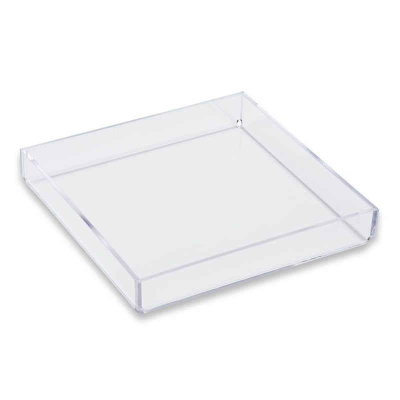 Mirart Clear Acrylic Tray 6 x 6 - Image 1