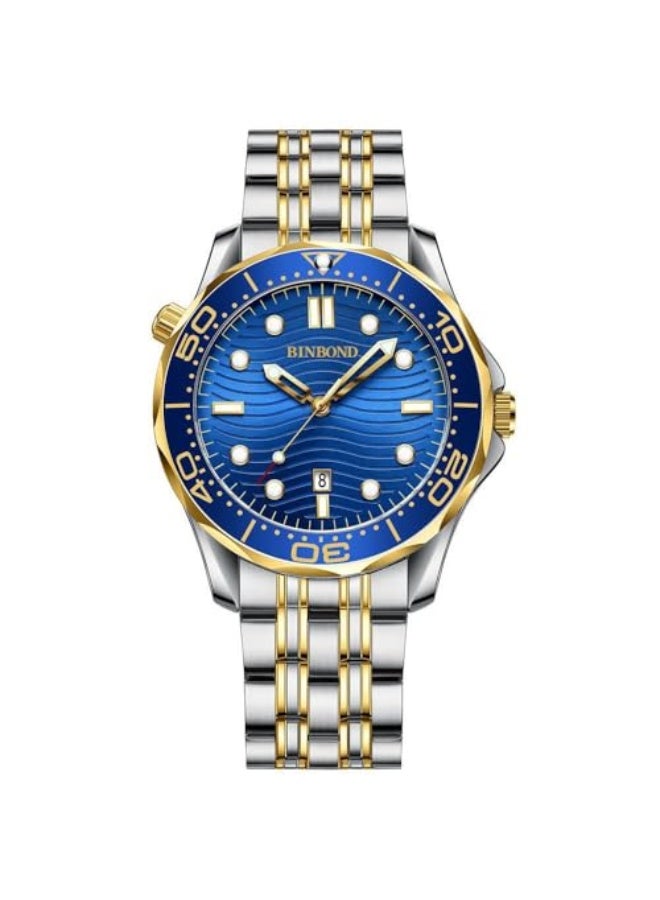 BINBOND FasionSA- Binbonds Casual Fashion Ultra-thin Sea Horse Series Quartz Men's Watch Date waterprosof Luminous Sports Business Men's Wrist watch - Image 1