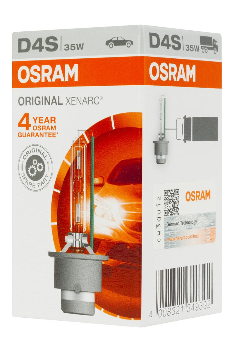 OSRAM XENARC ORIGINAL D4S HID, xenon headlight bulb, 66440, folding carton box (1 piece) - Image 5