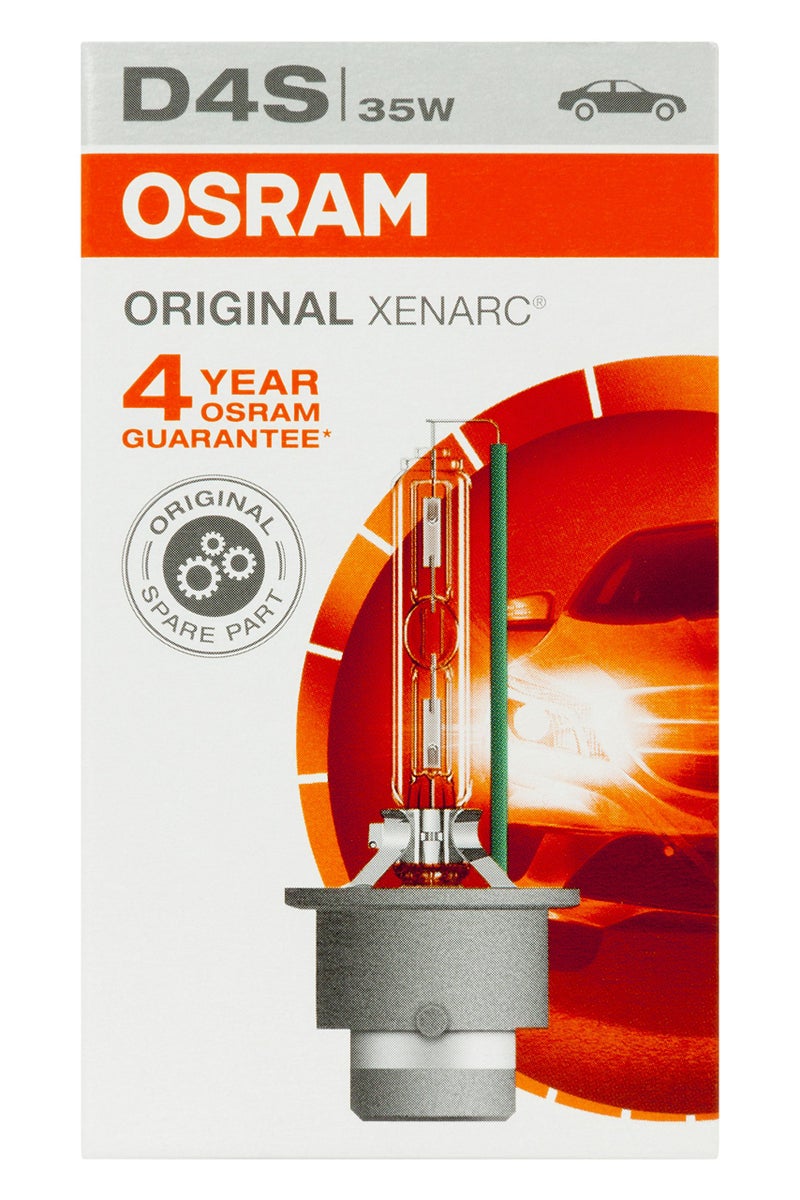 OSRAM XENARC ORIGINAL D4S HID, xenon headlight bulb, 66440, folding carton box (1 piece) - Image 4