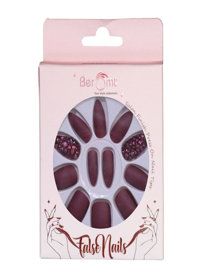 Beromt bridal rhinestone nails 1 - BFN673BPN - Image 4