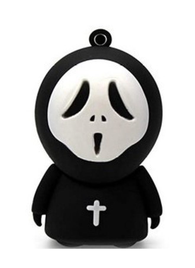 Generic Cartoon USB Flash Disk 3.0 & 2.0 Human Organ Skeleton Skull 64G Halloween Gift Skull Skull Skull USB Flash Disk-Color:2.0 Faceless Male Masked Ninja-Capacity:8GB  - Image 1
