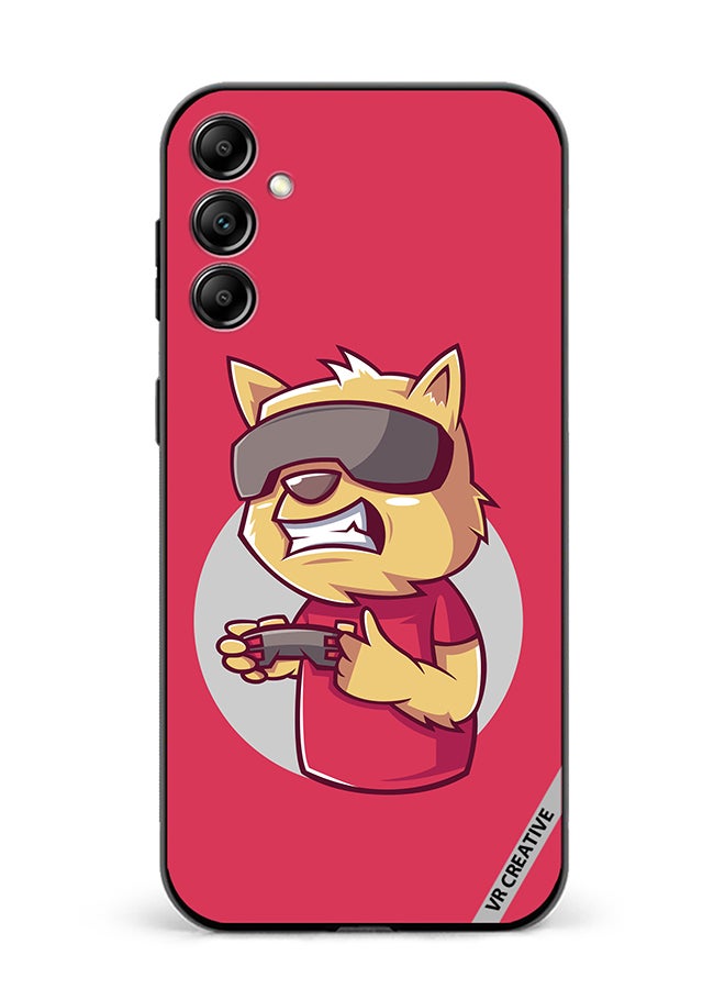 VR CREATIVE Protective Case Cover For Samsung Galaxy A15 5G/A15 Gamer Cat Design Multicolour - Image 1