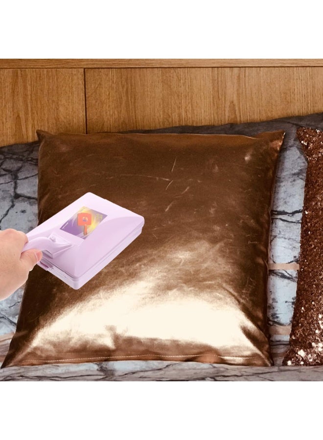 Bukela 3pcs Vacuum Brush Roller, Lint Brush Furniture, Lint Dog Hair Roller, Lint Shaver Lint Brush, Roller Bed Dusting Brush, Fuzz Remover Rug Shaver - Purple - Image 5