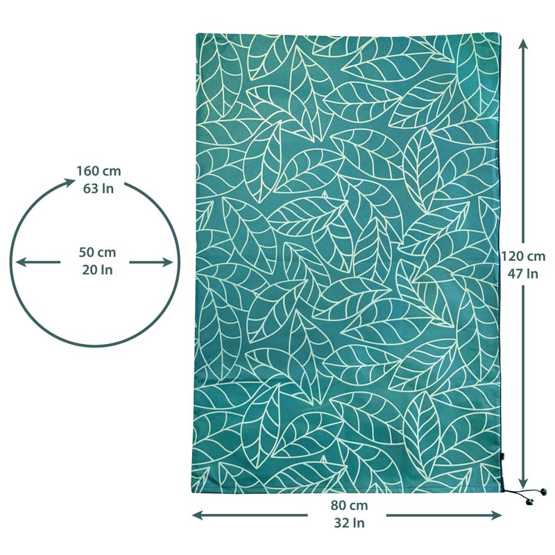 UB-STORE Plant Covers Freeze Protection 32"x47" in 4 Pack | Green Winter Frost Blankets for Outdoor Plants | Reusable Garden Cover Bags with Zipper Drawstring | Cold Weather Shrub Protection Cloth - Image 4