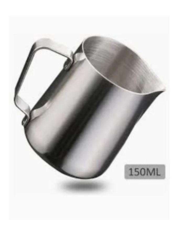 أرت لوك إبريق قهوة من الإستانلس ستيل لصنع رغوة للحليب فضي 150مل - Image 2
