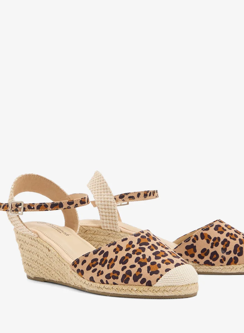 Savannah Collection  Mid Heel Classic Espradille Wedge for Women | Best Price UAE