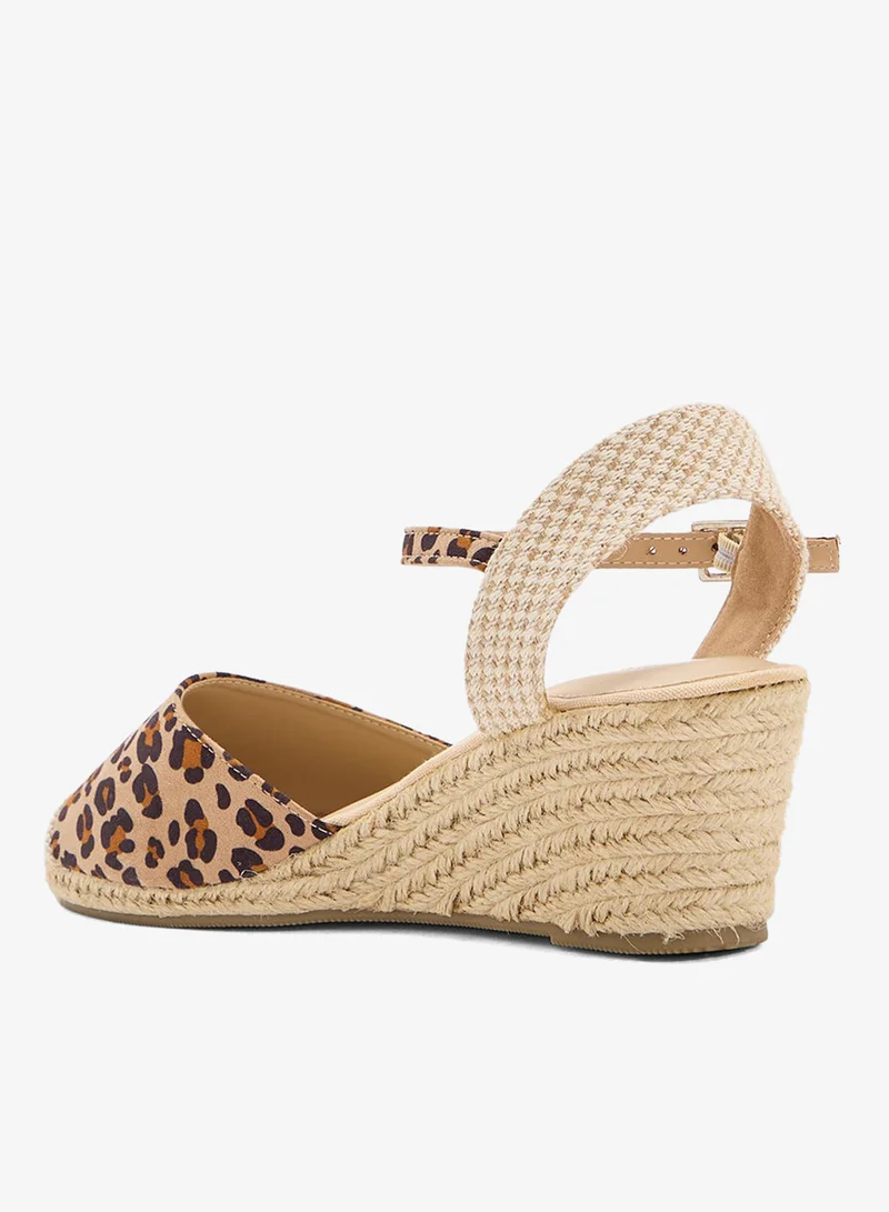 Savannah Collection  Mid Heel Classic Espradille Wedge for Women | Best Price UAE