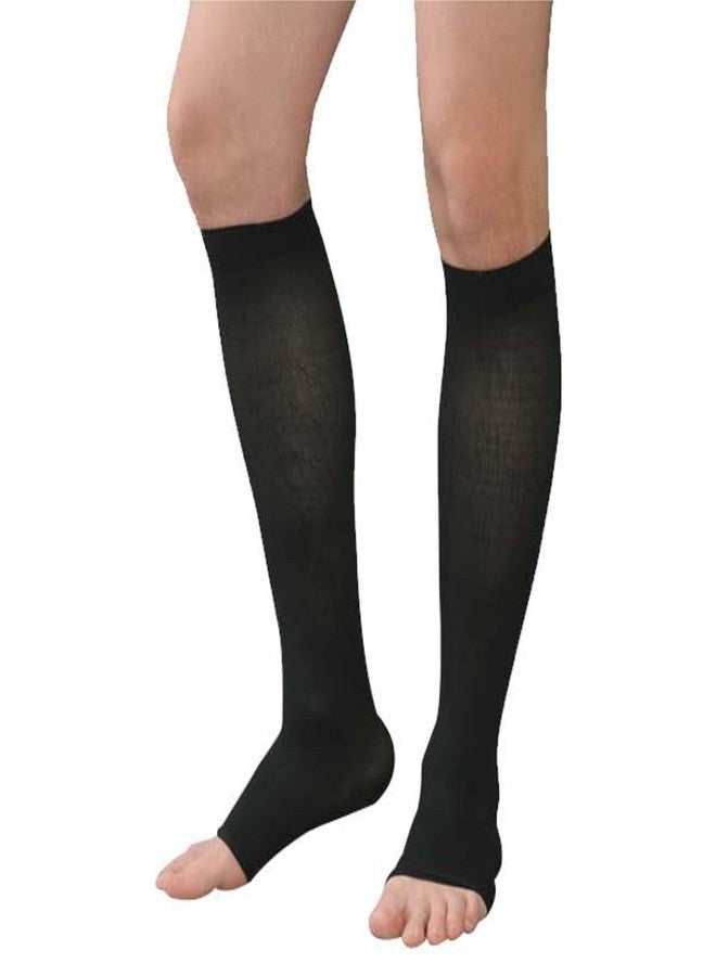 JOINTCOMFO Medical Antiskid Varicose Veins, Graduate Calibrated, Compression Socks, Stocking Improve Blood Circulation, Varicose Vein, Swollen, Aching Legs, Pain Relief, Edema, Sore Legs, Compression Sleeve with Anti Slip Grade - I (15-21 mmHg) (XXL, Black) - Image 3
