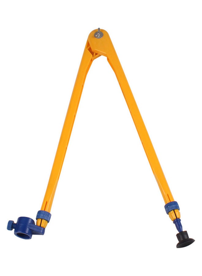 NIBEMINENT Plastic Drawing Geometry Compass Yellow/Blue - Image 1