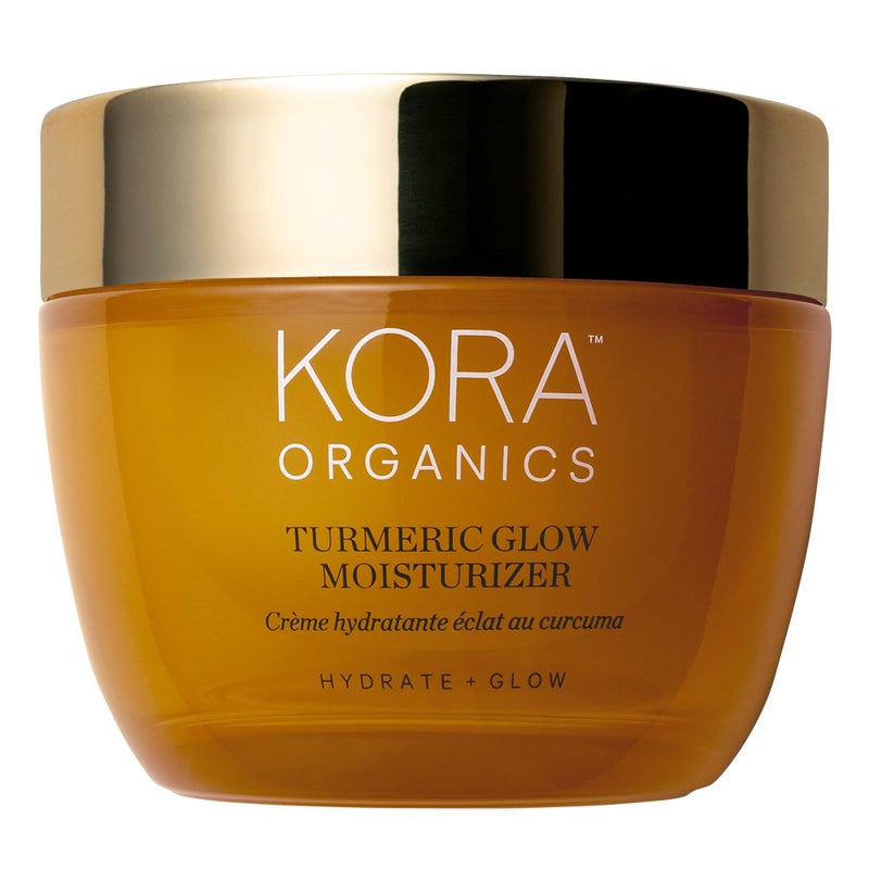 KORA Organics Turmeric Glow Moisturizer, Hydrate and Illuminate, Certified Organic, Cruelty Free, Refillable, 1.69 fl oz - Image 1