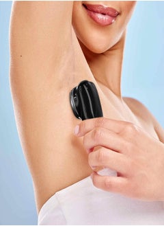 KASTWAVE Portable Electric Shaver Electric Razor for Men Mini-ShavePocket Size Portable ShaverBeard Trimmer for Men Hair Clippers & Hair TrimmerWet and Dry Mens Razor for HomeCarTravel (Black)  - Image 3