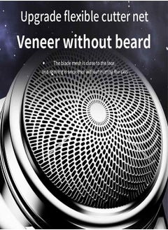 KASTWAVE Portable Electric Shaver Electric Razor for Men Mini-ShavePocket Size Portable ShaverBeard Trimmer for Men Hair Clippers & Hair TrimmerWet and Dry Mens Razor for HomeCarTravel (Black)  - Image 5