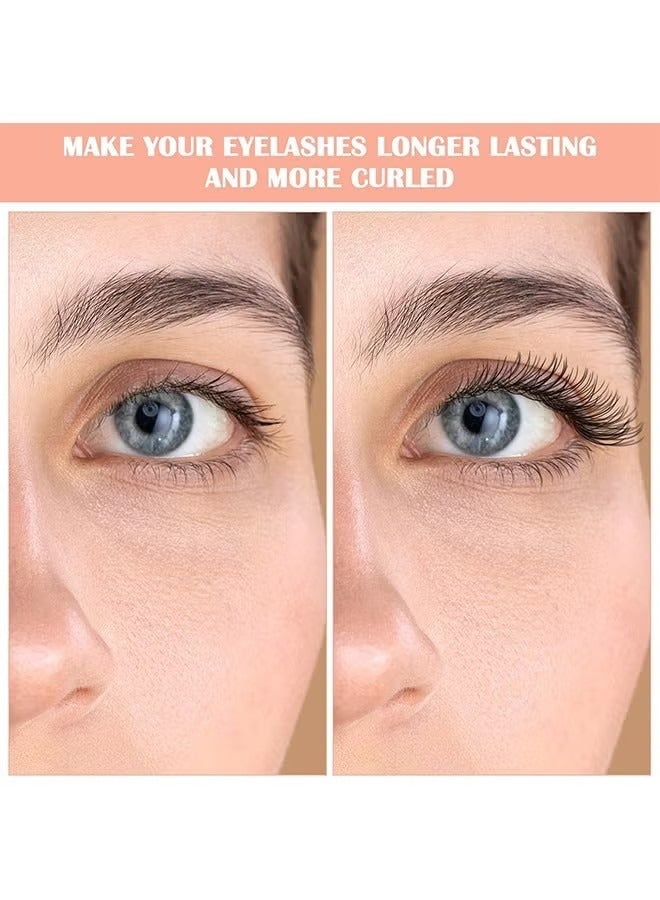 30pcs Eyelash Curler Refill Pads - Silicone Rubber Universal Eye Lash Curler Replacement with Clear Storage Box (Black) - Image 5