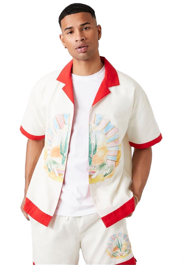 FOREVER 21 قميص منسوج أعلى - Image 1