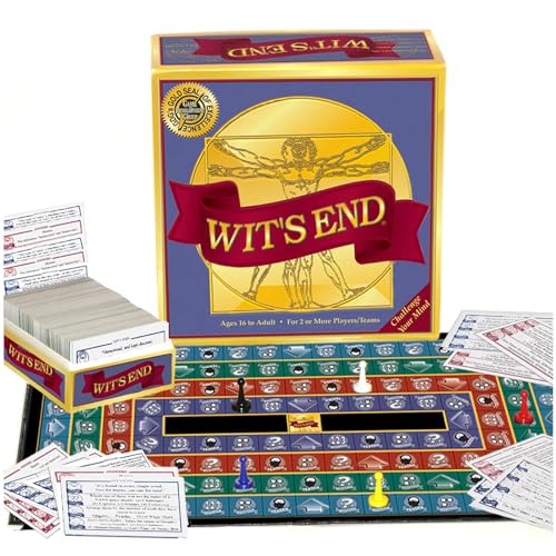 Game Development Group Wits End A Smart MindBending Trivia Brain Teaser Game That Will Challenge Your Wits Knowledge Adult Family Night Fun - Image 5