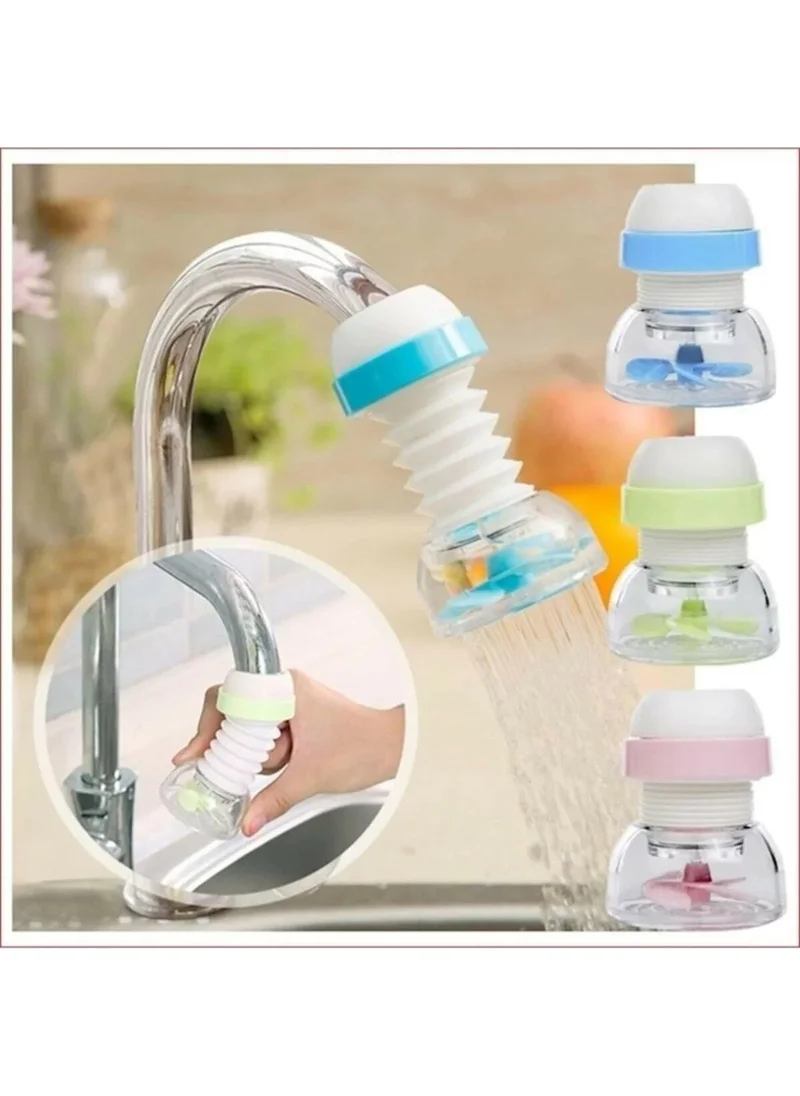 Ec Shop Peristore Rotatable, Extendable, Accordion Faucet Filter Practical, Faucet Tip