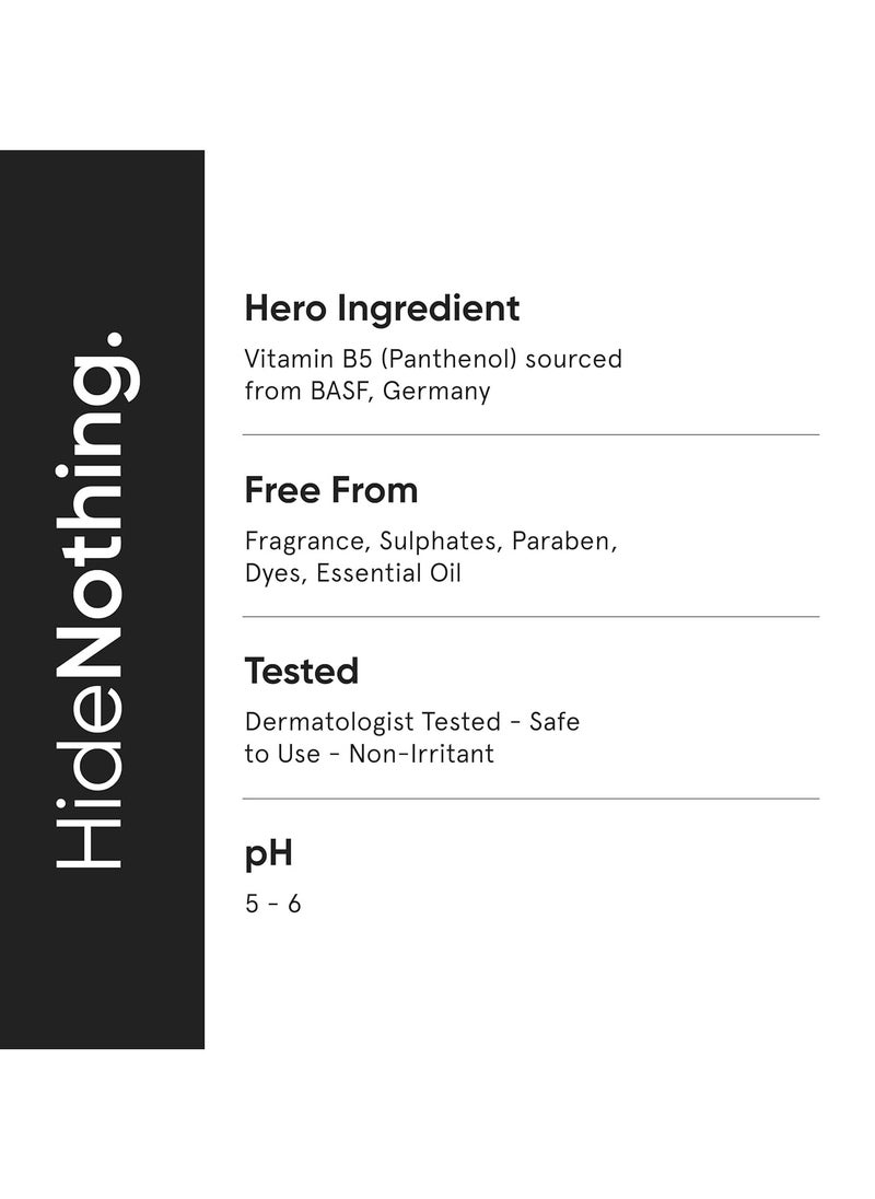 MINIMALIST 10% Vitamin B5 Gel Face Moisturizer for Oily Acne Prone Skin Oil Free Fast Absorbing Lightweight Winter Cream Non Sticky Fragrance Free Men Women 100g  - Image 4