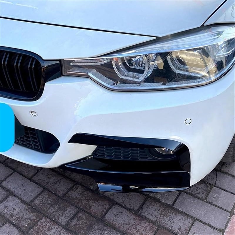 Wivplex Gloss Black Front Bumper Lip Spoiler - Image 3