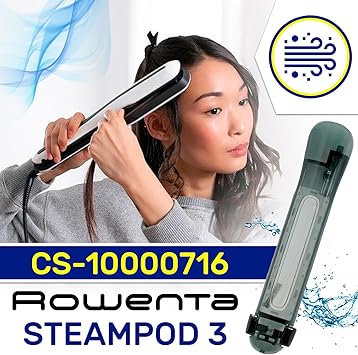 MONTERAL Water Tank for The Steam Hair Straightener with The Original Code CS10000716 for Rowenta Steampod 3 Made in EU Warranty 10 Years MONTERAL - Image 2