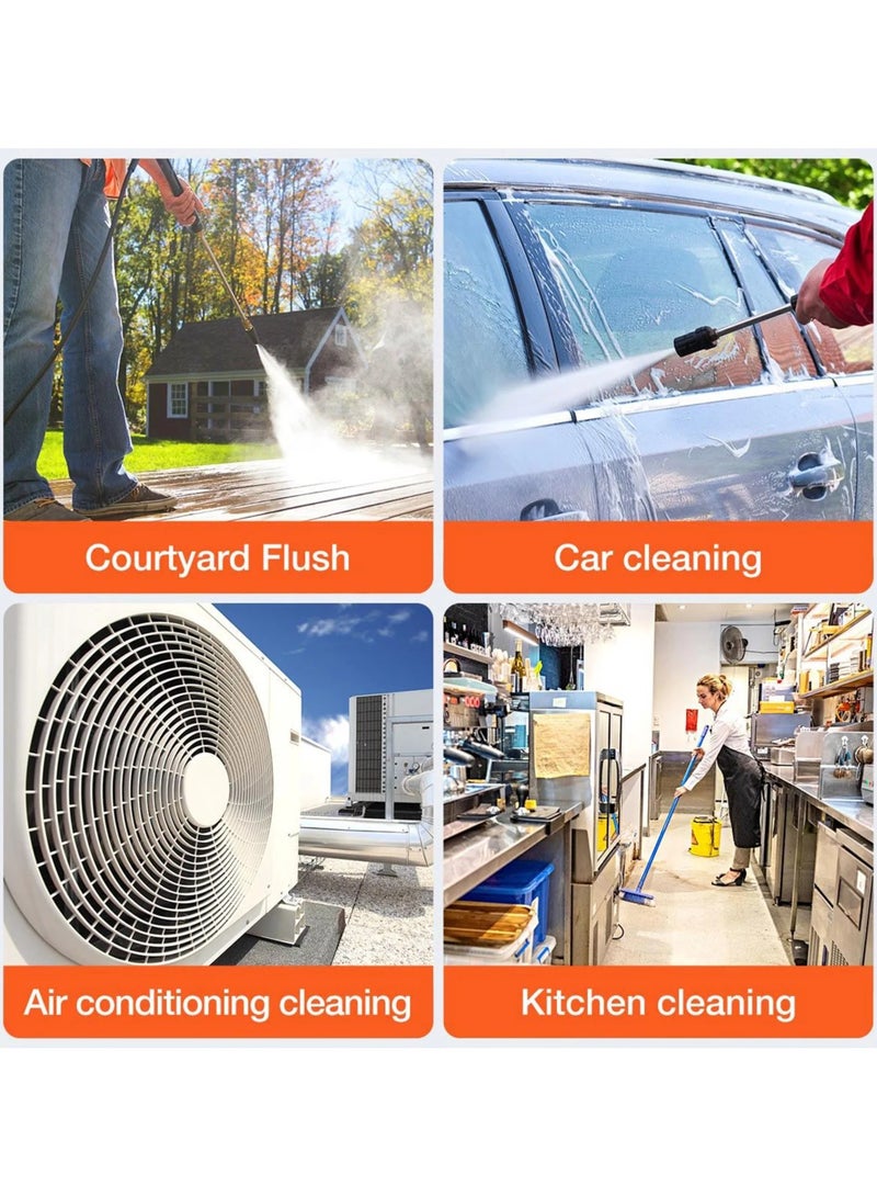 AROAQ Wireless High Pressure Car Wash Water Gun with Lithium Battery Portable Electric Water Spray for Cars and Garden Use - Image 3